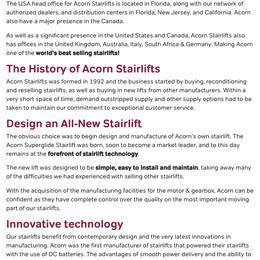 acorn stairlifts careers