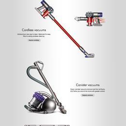 Dyson vacuums