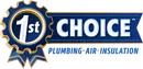 1st Choice Plumbing, Air & Insulation brand logo