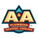 A&A Plumbing, Heating, and Cooling brand logo