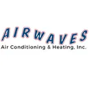 Airwaves Air Conditioning & Heating brand logo