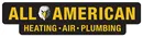 All American Heating, Air & Plumbing brand logo