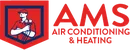 AMS Air Conditioning & Heating brand logo