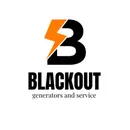 Blackout Generators and Service brand logo