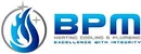 BPM Heating, Cooling & Plumbing brand logo
