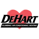 DeHart Plumbing, Heating, and Air brand logo