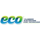 Eco Plumbers, Electricians, and HVAC Technicians brand logo