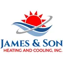 James & Son Heating and Cooling brand logo