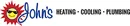 John's Heating, Cooling, and Plumbing brand logo