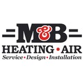 M&B Heating and Air logo