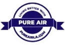 Pure AIR LA HVAC contractor brand logo