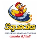 Squeaks Services Plumbing, Heating & Air brand logo