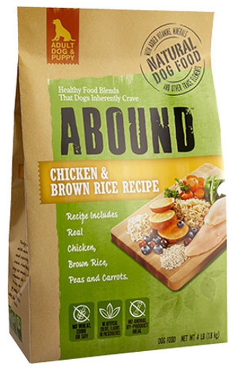 Abound dog discount food walmart