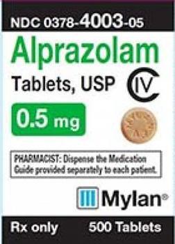 alprazolam take as needed early refill