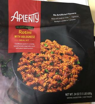 Aplenty Rotini with Plant Based Bolognese Meal Kit