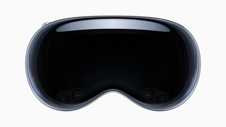 Apple Vision Pro headset mixes reality with virtual reality