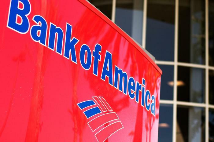 Bank of America sign
