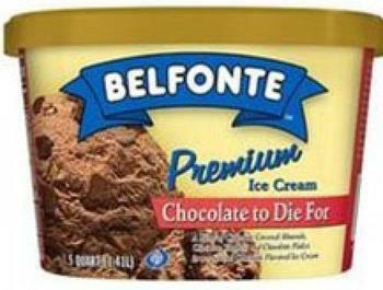 Belfonte Chocolate to Die For ice cream