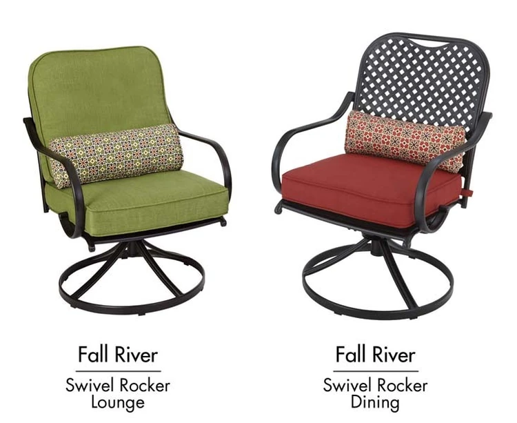 Basics Swivel Foam Lounge Chair - with Headrest Adjustable Denim 26