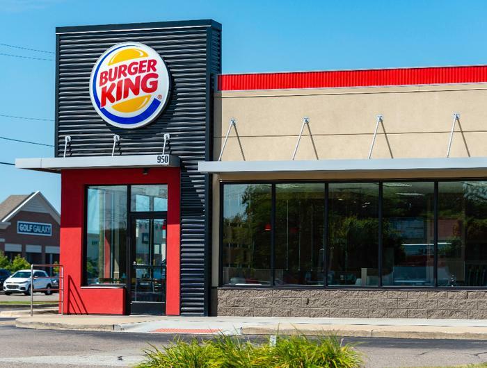 Burger King restaurant exterior