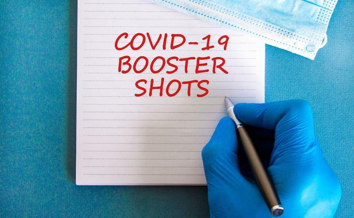 COVID-19 booster shots concept