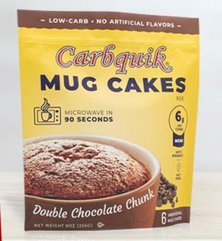 Carbquik Mug Cake Double Chocolate Chunk OU-Dairy