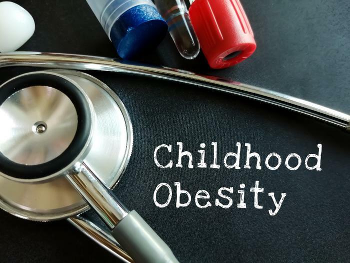 Childhood obesity concept