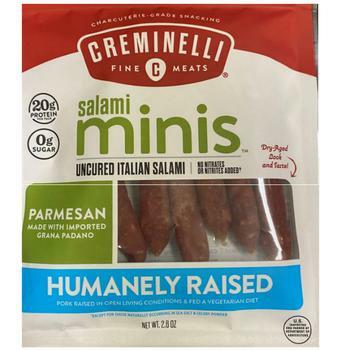 Creminelli Mini Parmesan Salami Sticks