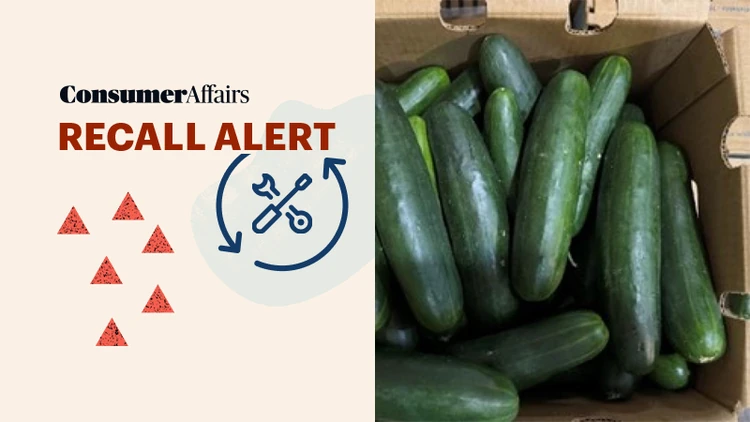 Cucumbers Recalled For Potential Salmonella Contamination