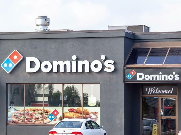 Domino's pizza restaurant