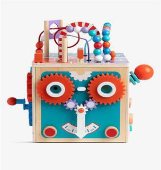 FAO Schwarz-branded Toy Wood Play Smart Robot Buddy