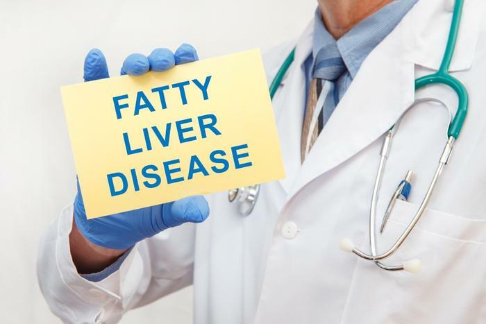 Fatty liver disease medical concept