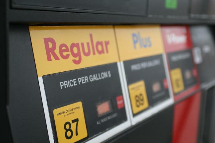 Gas prices concept