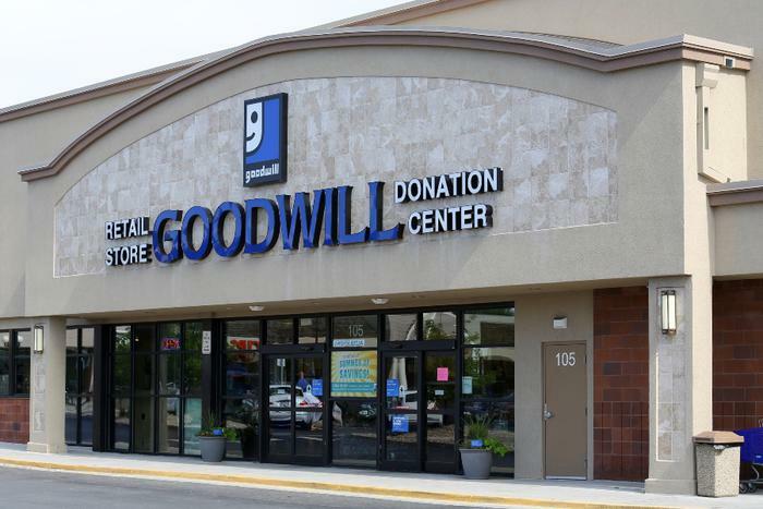 Goodwill store and donation center