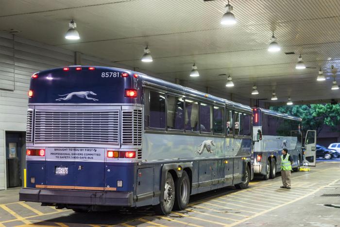 greyhound luggage transport