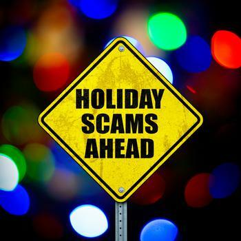 Holiday scam warning sign