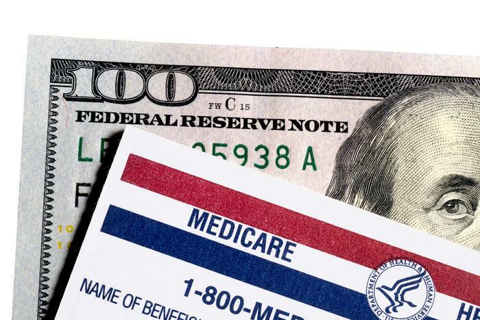Medicare and money concept
