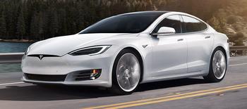 Tesla Model S vehicle