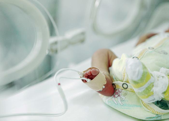 Newborn in hospital