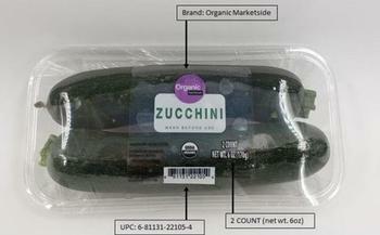 Marketside Organic Zucchini