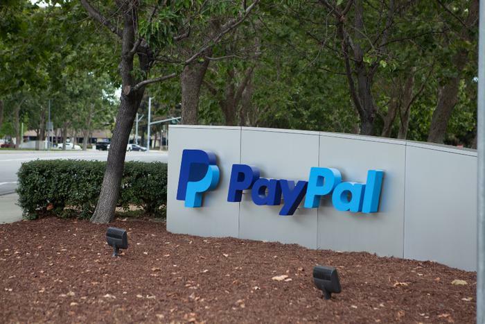 PayPal headquarters sign