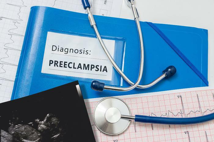 Preeclampsia medical concept