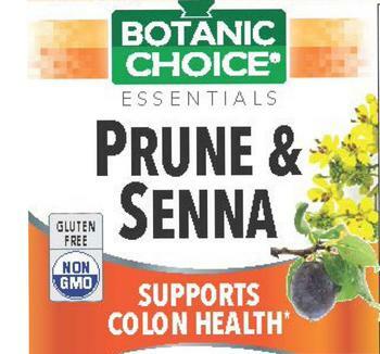 Botanic Choice brand Prune & Senna Softgels