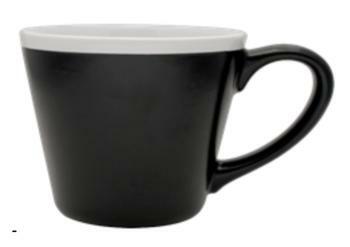 Recalled Moderne Glass Company 15-ounce coffee cup