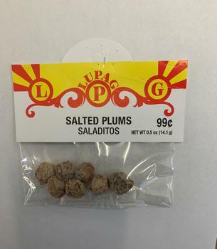 Salted plums product
