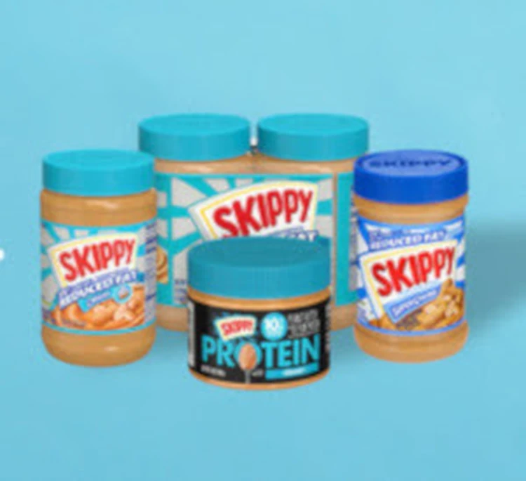 Skippy recalls reduced fat and creamy peanut butter