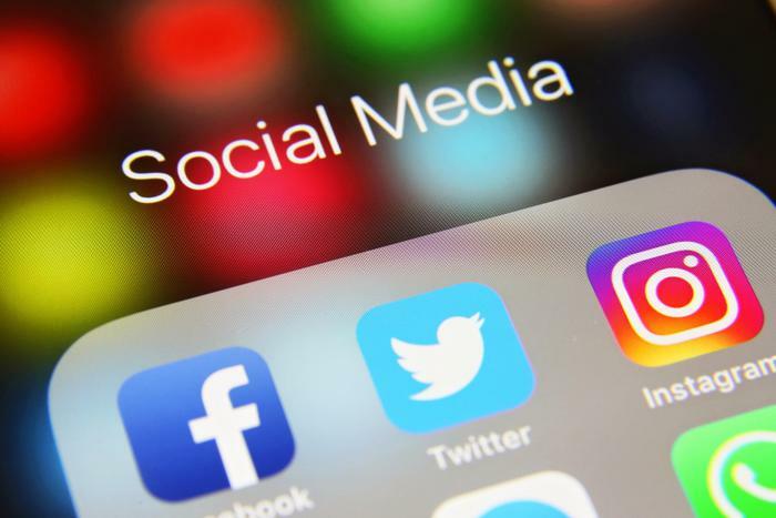 Social media app concept