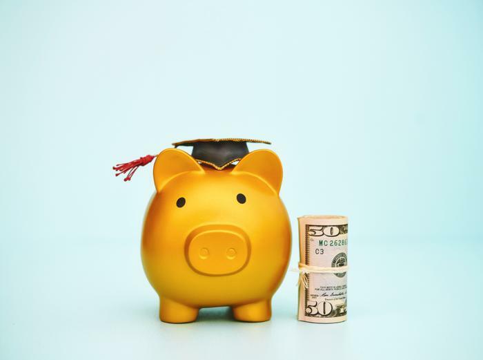 Student loan debt concept