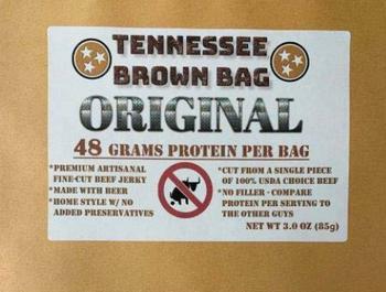Tennessee Brown Bag jerky