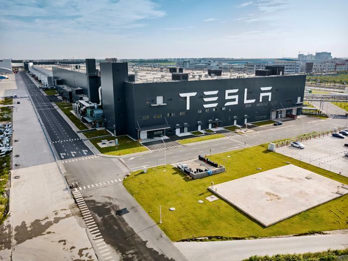 Tesla factory building